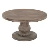 Kirkland's Home Coffee Tables-Calie Reclaimed Pine Round Coffee Table