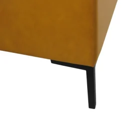 Kirkland's Home Benches & Ottomans-Caramel Vegan Leather Storage Bench