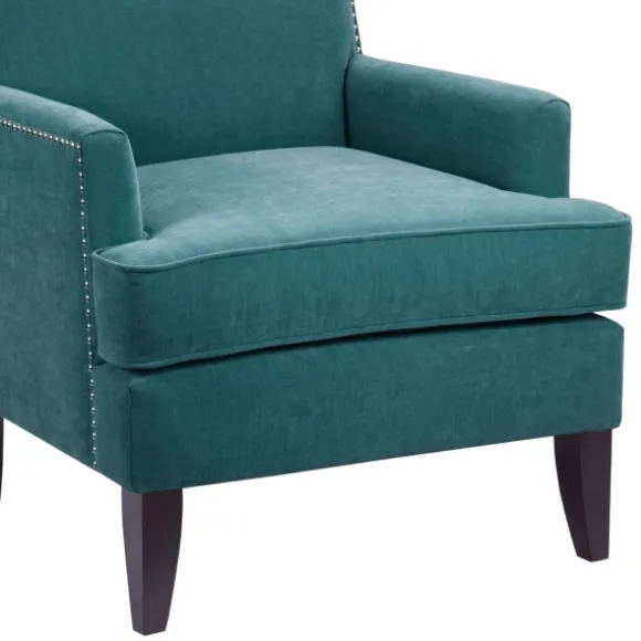 Kirkland's Home Accent Chairs-Carlton Accent Chair With Nailhead Trim