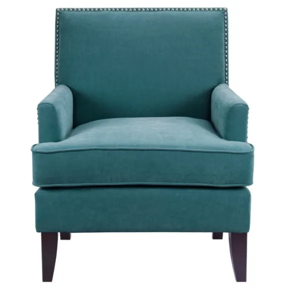 Kirkland's Home Accent Chairs-Carlton Accent Chair With Nailhead Trim