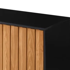 Kirkland's Home Tv Stands & Media Consoles-Carmel Wood Grooved Doors Tv Stand