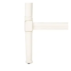 Kirkland's Home Accent & End Tables-Carved Pinewood Farmhouse Accent Table