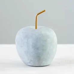 Kirkland's Home Statues & Figurines-Cement Apple Figurine