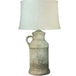 Kirkland's Home Table Lamps-Ceramic Milk Jug Table Lamp