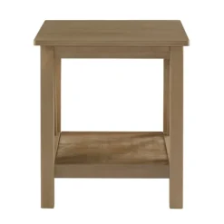 Kirkland's Home Accent & End Tables-Charleston Rustic Gray Accent Table