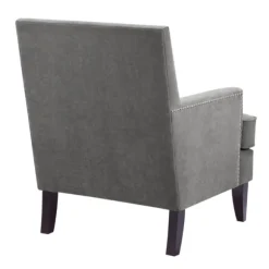Kirkland's Home Accent Chairs-Charlie Track Arm Club Accent Chair