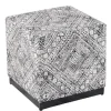 Kirkland's Home Benches & Ottomans-Chinle Velvet Cube Ottoman