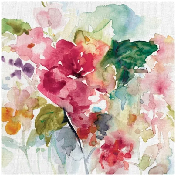 Kirkland's Home Canvas Art-Citrus Floral Punch Canvas Art Print