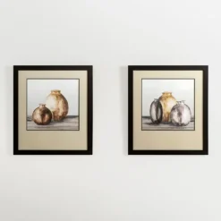 Kirkland's Home Framed Art-Clay Pot Still Life Ii Framed Art Print