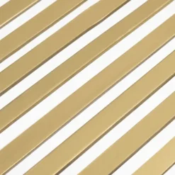 Kirkland's Home Accent & End Tables-Clear Glass Top Metal Base Accent Table