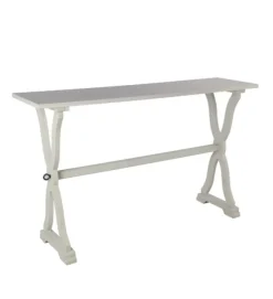 Kirkland's Home Console Tables-Cloud Hourglass Console Table