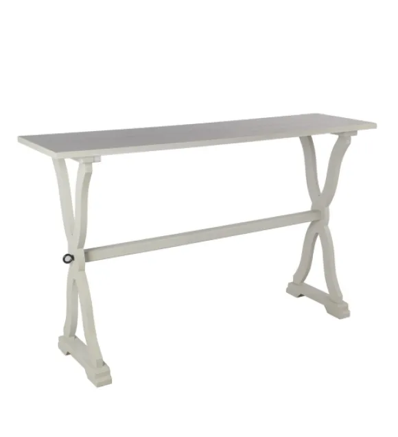 Kirkland's Home Console Tables-Cloud Hourglass Console Table
