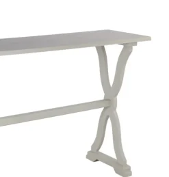 Kirkland's Home Console Tables-Cloud Hourglass Console Table