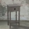 Kirkland's Home Accent & End Tables-Cloud Spindle Side Table