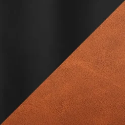 Kirkland's Home Dining Chairs-Cognac Vegan Leather Dining Chairs, Set Of 2