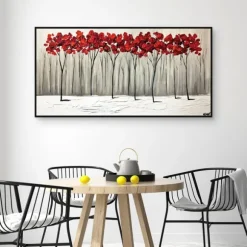 Kirkland's Home Framed Art-Collision Of Seasons Framed Canvas Art Print