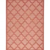 Kirkland's Home Outdoor Rugs-Coral Trellis Indoor/Outdoor Area Rug, 6X9