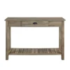 Kirkland's Home Console Tables-Country Style Washed Console Table