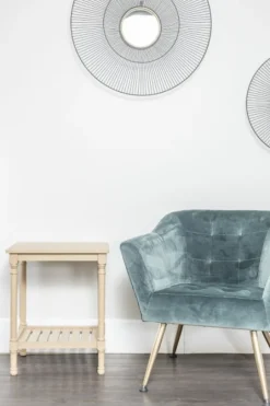 Kirkland's Home Accent & End Tables-Crate Shelf Side Table