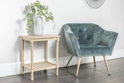 Kirkland's Home Accent & End Tables-Crate Shelf Side Table