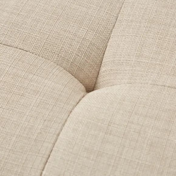 Kirkland's Home Accent Chairs-Cream Button Tufted Upholstered Accent Chair