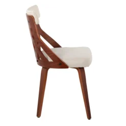 Kirkland's Home Dining Chairs-Cream Lattice Back 2-Pc. Dining Chair Set