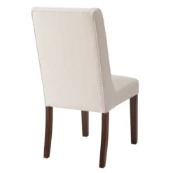 Kirkland's Home Dining Chairs-Cream Parson Dining Chairs, Set Of 2