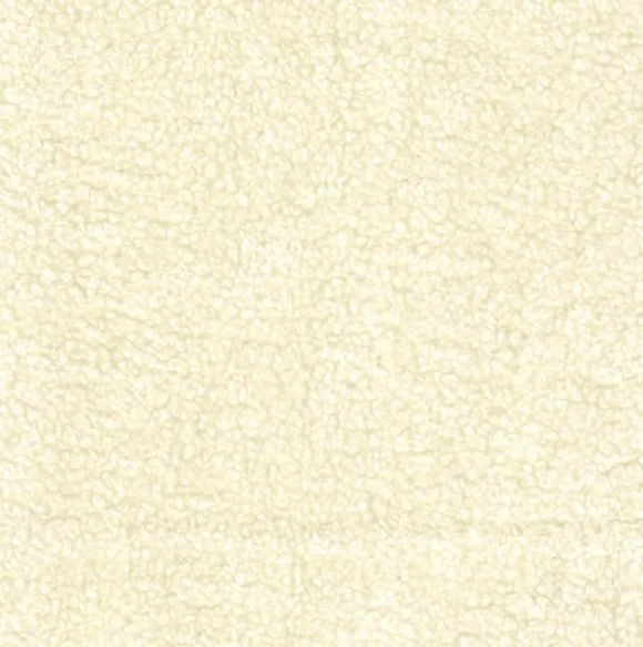 Kirkland's Home Benches & Ottomans-Cream Sherpa And Wood Storage Bench