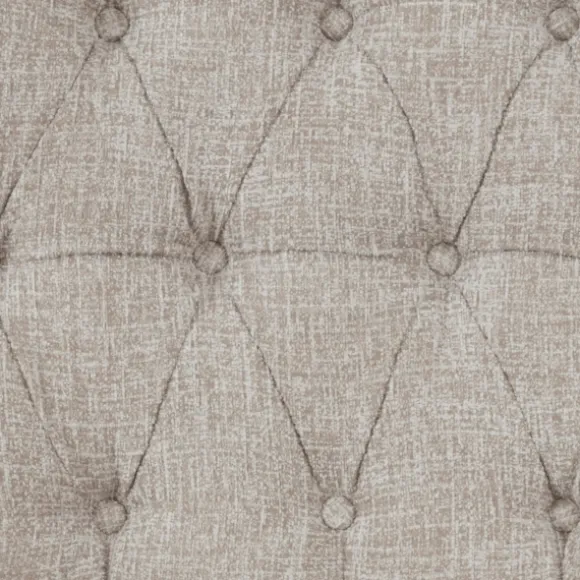 Kirkland's Home Accent Chairs-Cream Tufted Back Nailhead Trim Recliner Armchair