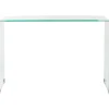 Kirkland's Home Console Tables-Curved Glass Console Table