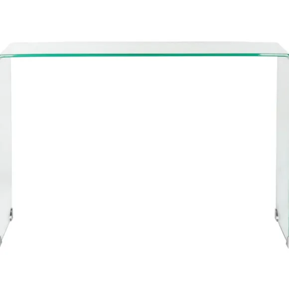 Kirkland's Home Console Tables-Curved Glass Console Table