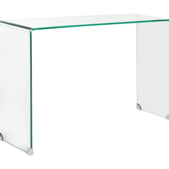 Kirkland's Home Console Tables-Curved Glass Console Table