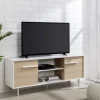 Kirkland's Home Tv Stands & Media Consoles-Daisy Oak Wood Open Storage Tv Stand