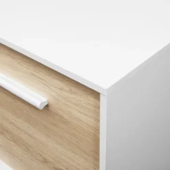 Kirkland's Home Tv Stands & Media Consoles-Daisy Oak Wood Open Storage Tv Stand