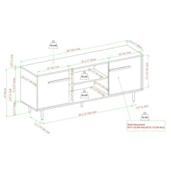 Kirkland's Home Tv Stands & Media Consoles-Daisy Oak Wood Open Storage Tv Stand