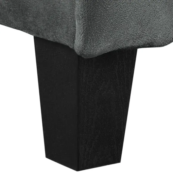 Kirkland's Home Accent Chairs-Dark Kelly Microfiber Rolled Arm Chair