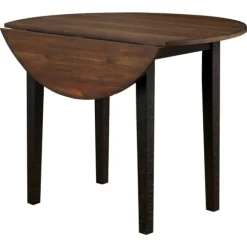 Kirkland's Home Dining Tables-Dark Oak And Walnut 3-Pc. Dining Set