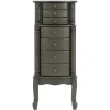 Kirkland's Home Dressers & Chests-Dark Wood Flip Top Armoire
