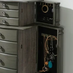 Kirkland's Home Dressers & Chests-Dark Wood Flip Top Armoire