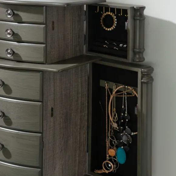 Kirkland's Home Dressers & Chests-Dark Wood Flip Top Armoire