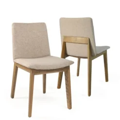 Kirkland's Home Dining Chairs-Dawson Upholstered Dining Chair, Set Of 2