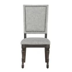 Kirkland's Home Dining Chairs-Dawson Upholstered Dining Chairs, Set Of 2