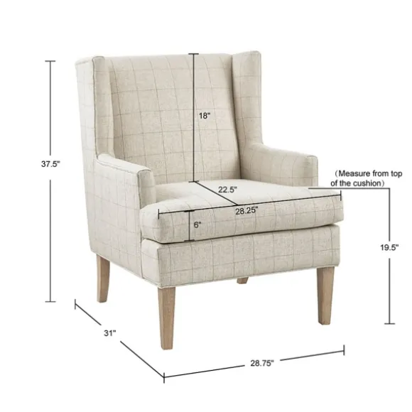 Kirkland's Home Accent Chairs-Decker Martha Stewart Accent Chair