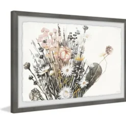 Kirkland's Home Framed Art-Deckled Flowering Bundle Framed Art Print