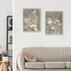 Kirkland's Home Framed Art-Delicate Bunch 2-Pc. Framed Canvas Art Set