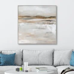 Kirkland's Home Canvas Art-Desert Floor Framed Canvas Art Print