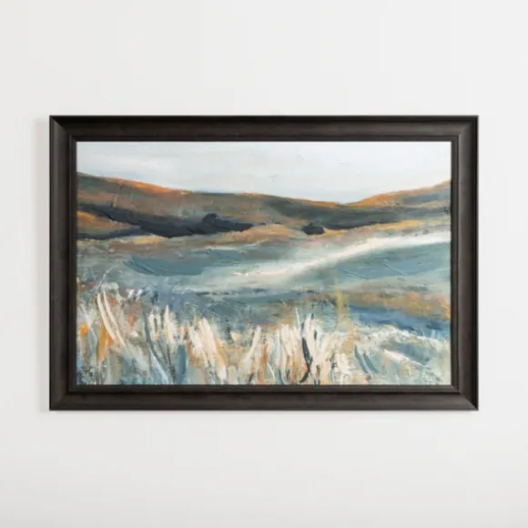 Kirkland's Home Canvas Art-Dewy Plains Framed Canvas Art Print