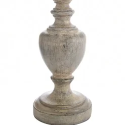 Kirkland's Home Table Lamps-Distressed And Cream Table Lamp