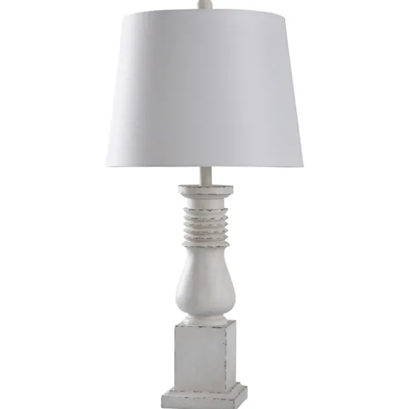 Kirkland's Home Table Lamps-Distressed Asher Table Lamp