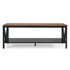 Kirkland's Home Coffee Tables-Distressed Barnwood Coffee Table